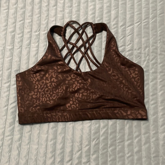 Intimates & Sleepwear Cvg Large Butterfly Back Sport Bra Black